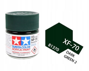 Tamiya 81370 Acryl XF-70 Vert foncé 2 (IJN) 23 ml
