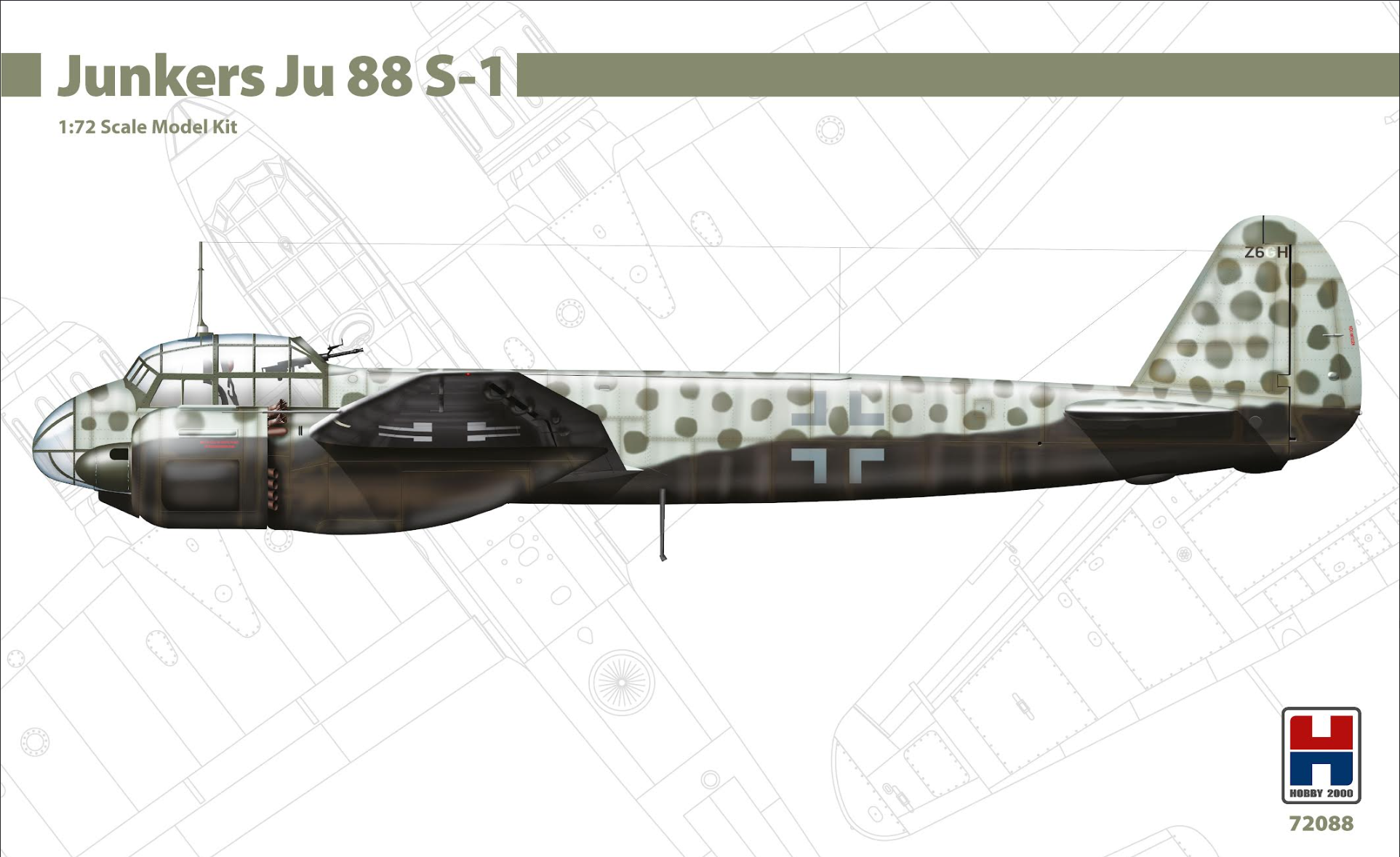 Hobby 2000 72088 Junkers Ju 88 S-1 1/72