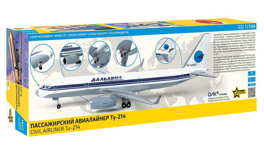 Zvezda 7049 Tu-214 1/144 – immagine 2