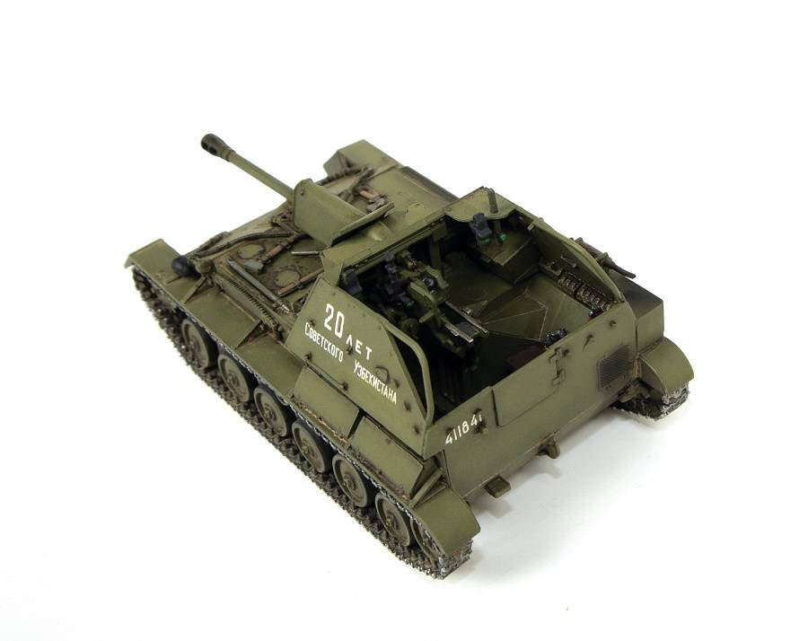 Zvezda 5080 Soviet Self-Propelled Gun SU-76M 1/72 – immagine 6