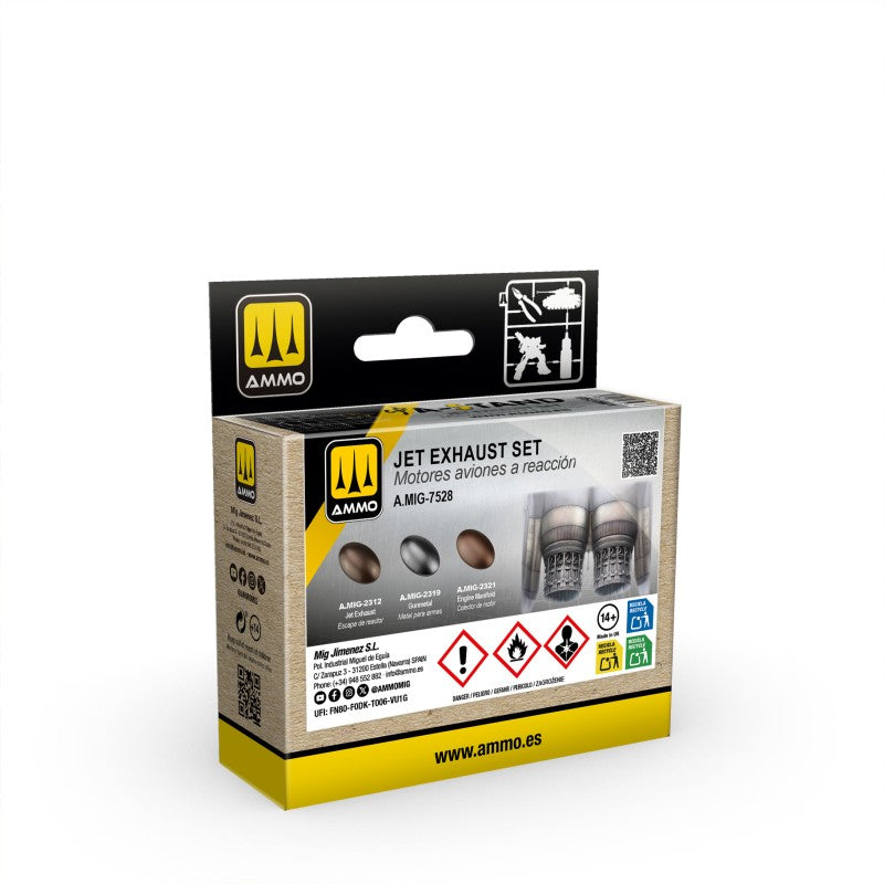 Ammo of Mig 7528 A-STAND Jet Exhaust Set