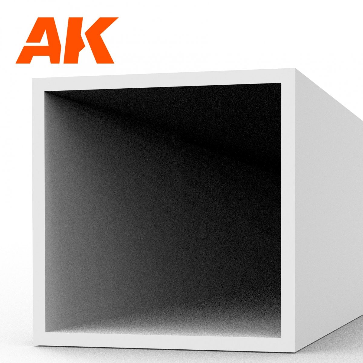 Tube creux carré AK Interactive AK6550 6,00 x 350 mm – Tube creux carré en styrène – (2 unités) – immagine 3