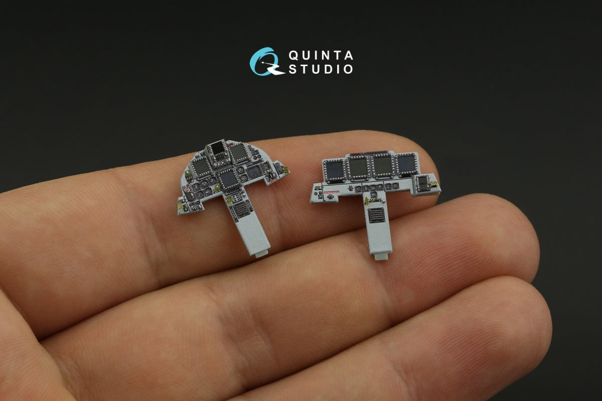 Intérieur coloré imprimé en 3D pour F-15E de Quinta Studio QDS-48426 sur papier décalcomanie (Academy) (Petite version) 1/48  – image 8