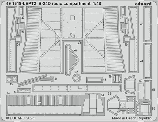 Eduard BIG49450 B-24D part II HOBBY BOSS 1/48