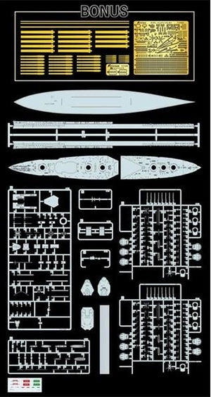 Maquette FlyHawk FH1310S HMS Agincourt Édition Deluxe 1/700 – immagine 2