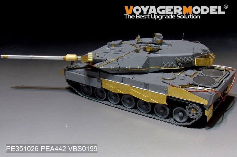 Maquette Voyager PE351026 Leopard 2A6 allemand moderne de base pour Border BT-002 1/35