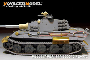 Maquette Voyager PE35957 Char King Tiger allemand de la Seconde Guerre mondiale (tourelle Hensehel) pour HOBBYBOSS 84533 1/35 – image 13