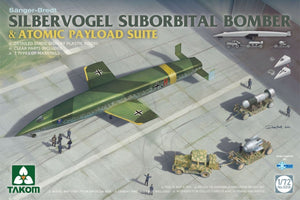 Takom 5018 Sänger-Bredt Silbervogel Bombardier suborbital et suite de charge utile atomique 1/35