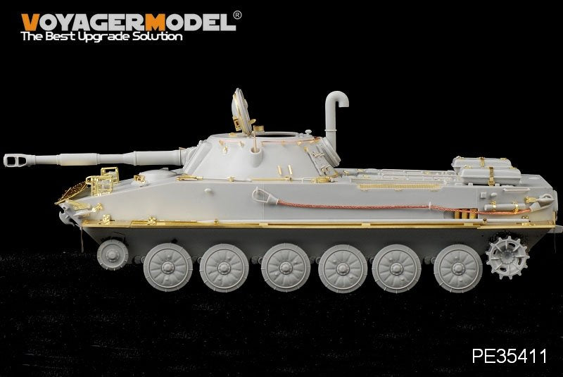 Maquette Voyager PE35411 Char amphibie russe PT-76B de la Seconde Guerre mondiale pour Trumpeter 00381 1/35 – imagen 6