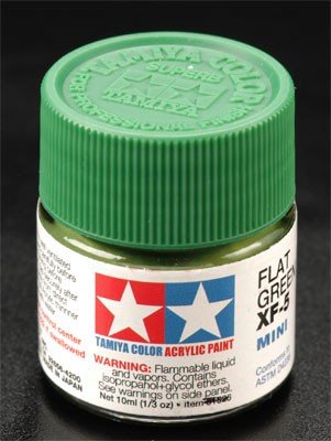 Peinture acrylique Tamiya XF5 Vert mat (81705) 10 ml – image 2