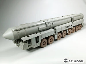 ET Modèle P35-114 15U175 TEL du complexe de missiles balistiques intercontinentaux RS-12M1 Topol-M, roues affaissées pour kit TRUMPETER 1/35 – imagen 3