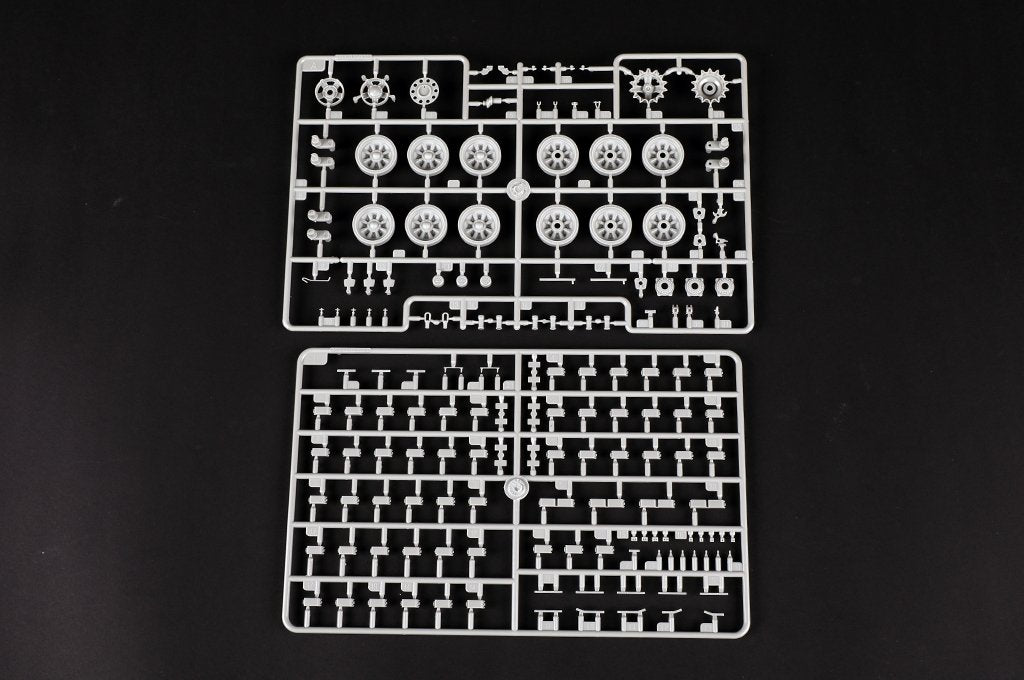 Trumpeter 09602 Soviet T-72 Ural with Kontakt-1 Reactive Armor 1/35 – zdjęcie 14