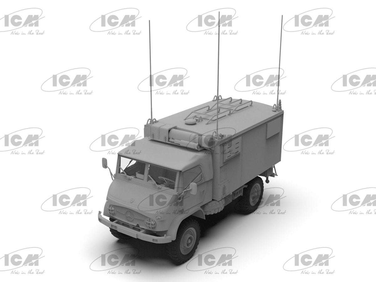 ICM 35137 Unimog S 404 Camion radio militaire allemand 1/35 – immagine 5