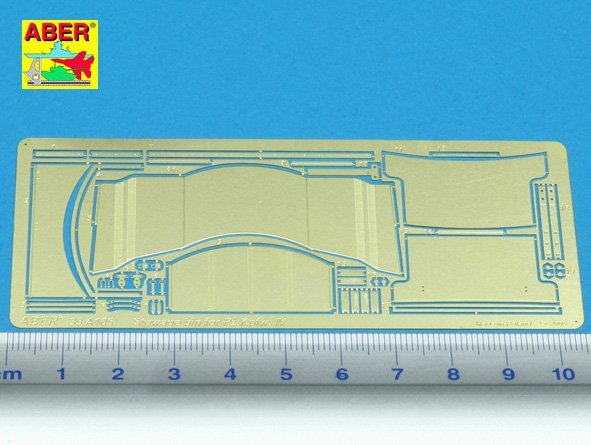 Aber 35A105 Bac de rangement tourelle pour Pz.Kpfw. IV (1/35)  – image 2