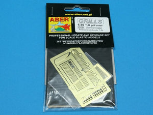 Grilles de protection Aber 35G08 pour char russe T-34 (1/35) – image 4