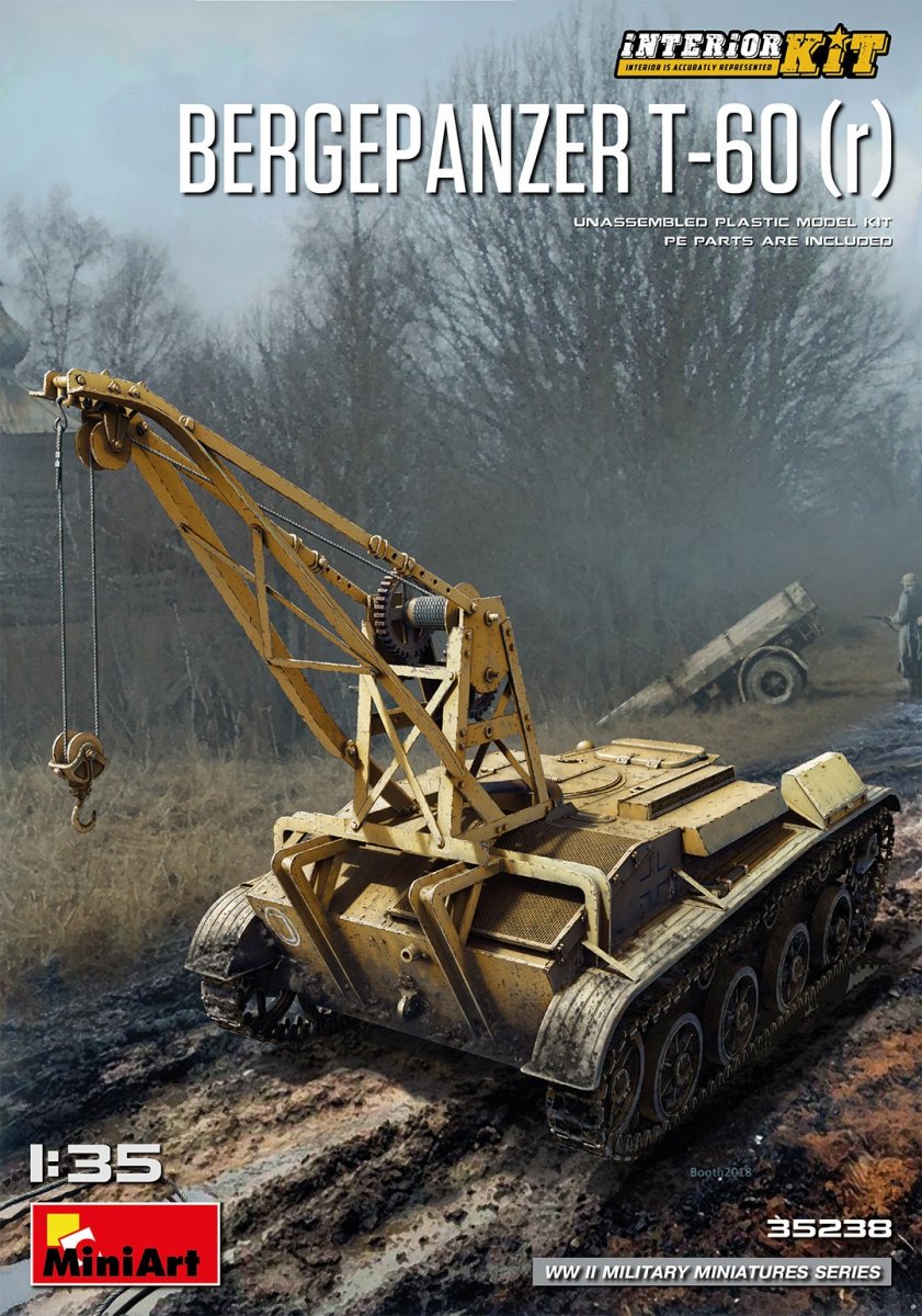 MiniArt 35238 BERGEPANZER T-60 ( r ) KIT INTÉRIEUR 1/35