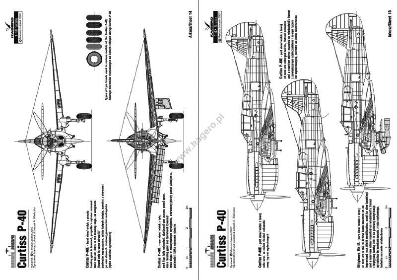 Kagero 3036 Curtiss P-40 vol. Je FR – immagine 5
