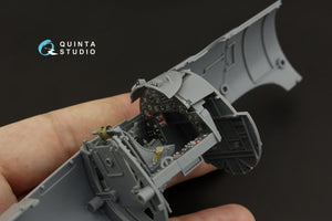 Intérieur imprimé en 3D et coloré sur papier décalcomanie Quinta Studio QD32092 F4U-1D (Tamiya) 1/32 – image 10