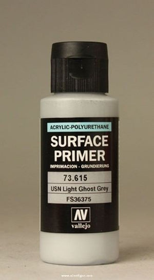 Vallejo 73615 Surface Primer USN Light Ghost Grey 60ml