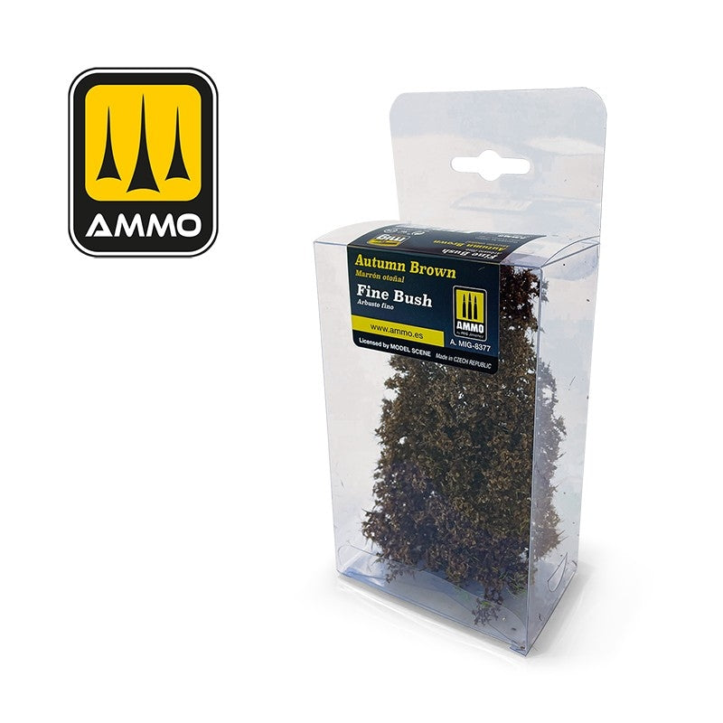 AMMO de Mig Jimenez 8377 Fine Bush - Brun automne