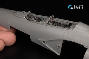 Quinta Studio QD48371 F-4E avec intérieur imprimé en 3D et coloré DMAS sur papier décalcomanie (Meng) 1/48 – immagine 14