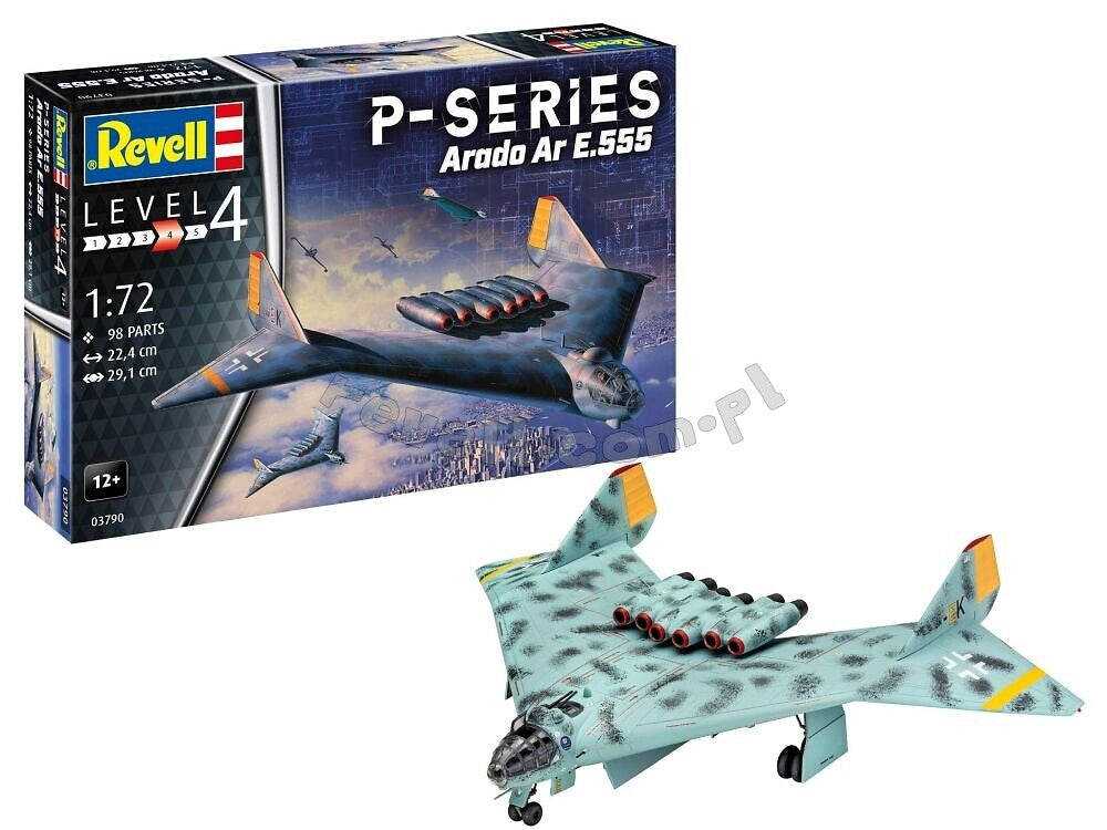 Revell 03790 Arado Ar E.555 Série P 1/72