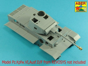 Canon Aber 35L-253 de 7,5 mm avec frein de bouche pour char allemand Pz.Kpfw. VI Ausf. D/F (VK36.01) à l&amp;#39;échelle 1/35 – image 4