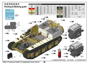 Trumpeter 00934 German Sd.Kfz 173 Jagdpanther Early Version 1/16 – zdjęcie 3