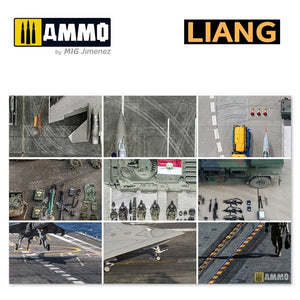 Pochoirs pour aérographe Liang 0011 Effets de traces de pneus B – immagine 6