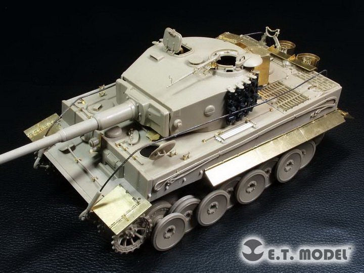 ET Model EA35-090 Ailes et jupes latérales pour maquette TAMIYA 1/35 du char allemand TIGER I (production moyenne/tardive) de la Seconde Guerre mondiale