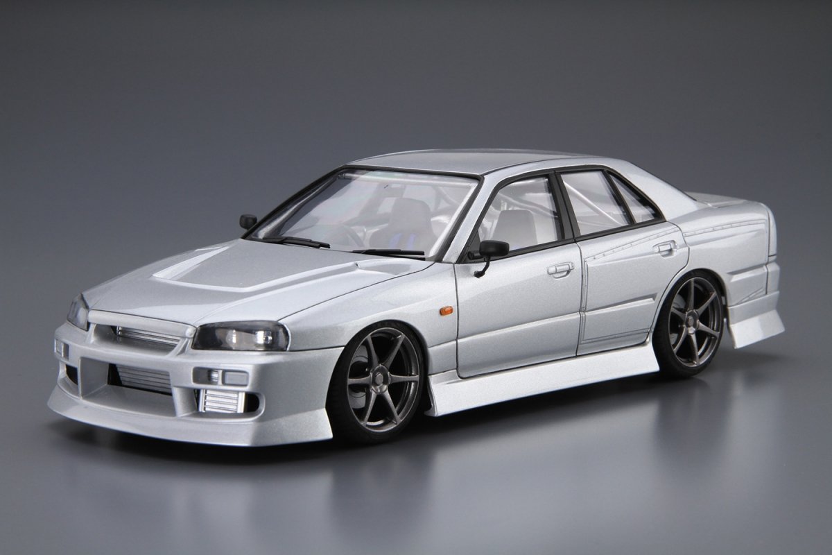 Aoshima 06134 Uras ER34 Skyline 25GT-t &amp;#39;01 (Nissan) 1/24  – immagine 2