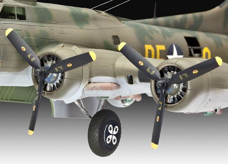 Revell 04279 Boeing B-17 F Memphis Belle 1/72 – image 4