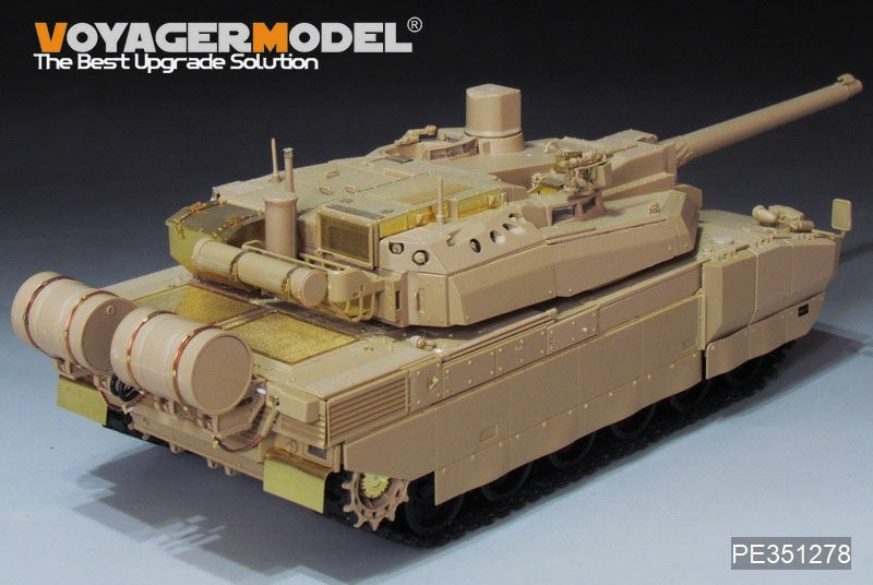 Kit de mise à niveau Voyager Model PE351278 pour char de combat principal français moderne Leclerc série 2, compatible avec le modèle TIGER 4655 au 1/35 – image 2