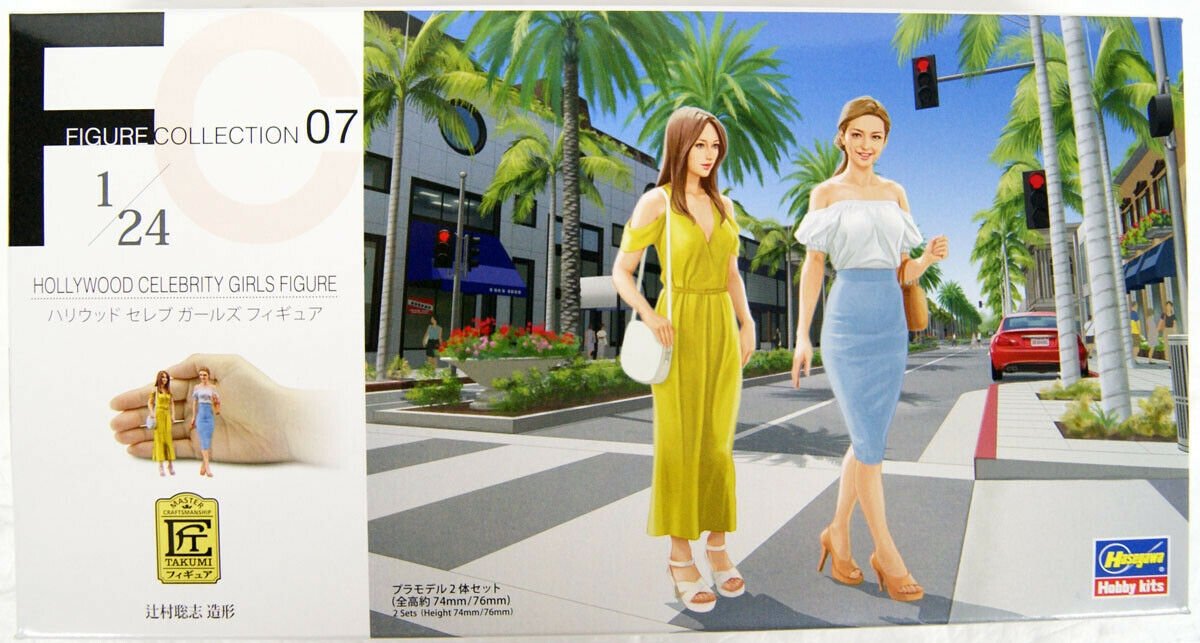 Hasegawa FC07 (29107) Figurines de célébrités hollywoodiennes à l'échelle 1/24 