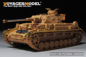Maquette Voyager PE351148, char allemand Pz.Kpfw.IV Ausf.G Basic de la Seconde Guerre mondiale pour Tamiya 35378, échelle 1/35 – imagen 3