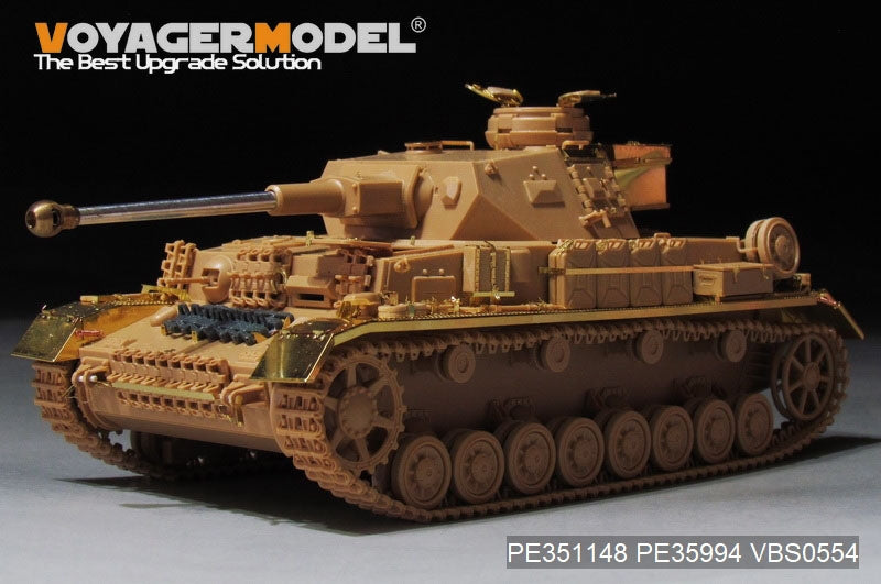 Maquette Voyager PE351148, char allemand Pz.Kpfw.IV Ausf.G Basic de la Seconde Guerre mondiale pour Tamiya 35378, échelle 1/35 – imagen 3