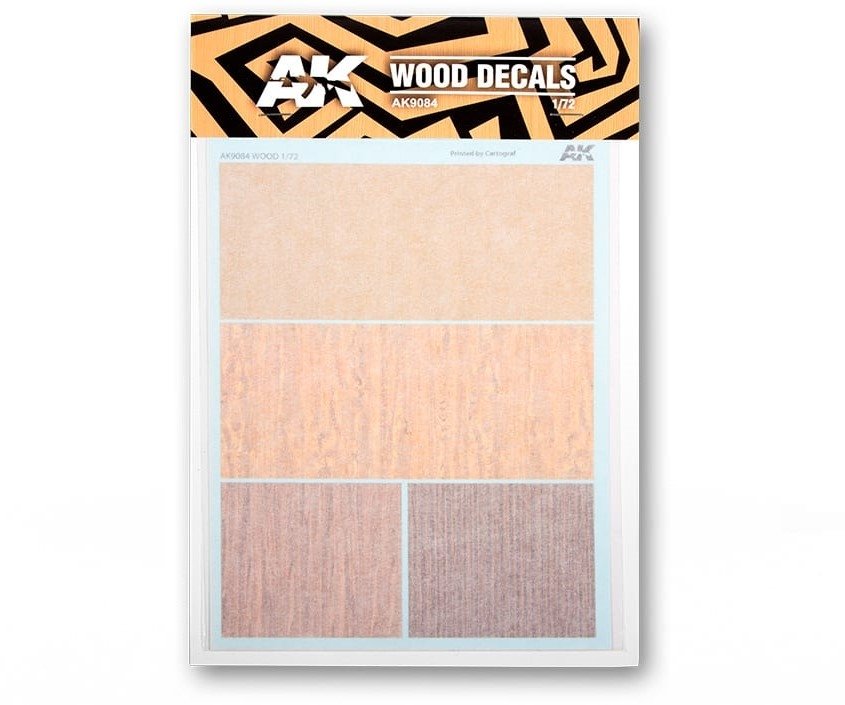 AK Interactive AK9084 WOOD DECALS