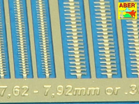 Bandes de munitions Aber 72A13 7,62-7,92 ou .30 et .50 pouces / Bandes de munitions 7,62-7,92 ou .30 et .50 1/72 – immagine 2