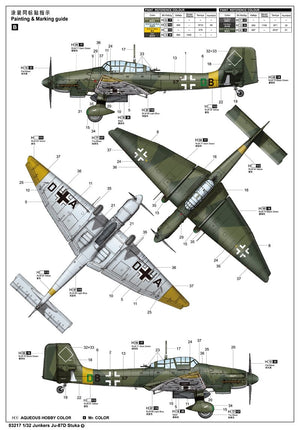 Trumpeter 03217 Junkers Ju-87D Stuka – image 5