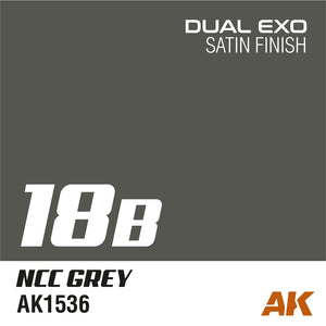 AK Interactive AK1562 DUAL EXO SET 18 – 18A STARSHIP GRAY &amp;amp; 18B NCC GRAY  – image 3