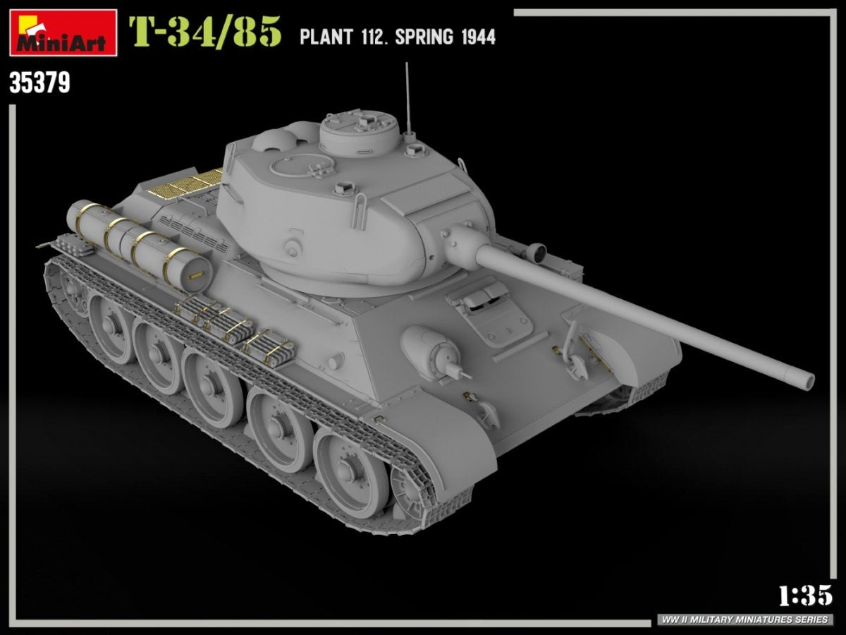 MiniArt 35379 T-34/85 USINE 112. PRINTEMPS 1944 1/35 – Bild 2