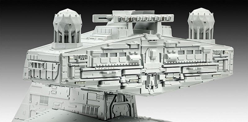 Revell 06749 Maquette à construire/jouer du Destroyer Stellaire Impérial à l&amp;#39;échelle 1/4000 – immagine 4