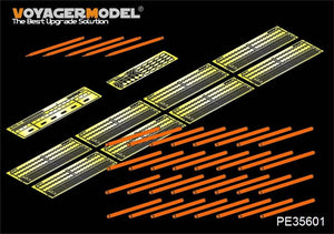 Lance-roquettes russes modernes BM-21 (40 pièces) et roquettes (5 pièces) pour maquette TRUMPETER 01013 au 1/35, modèle PE35601 de Voyager