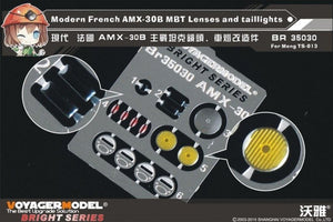 Lentilles et feux arrière pour char de combat principal français moderne AMX-30B (modèle Voyager BR35030) pour Meng (pour MENG TS-013) à l&amp;#39;échelle 1/35