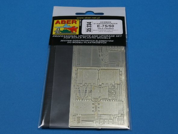 Aber 35234 Panzer standard allemand E-75/50 - vol. 2 - jeu supplémentaire - ailes (1/35) – image 3