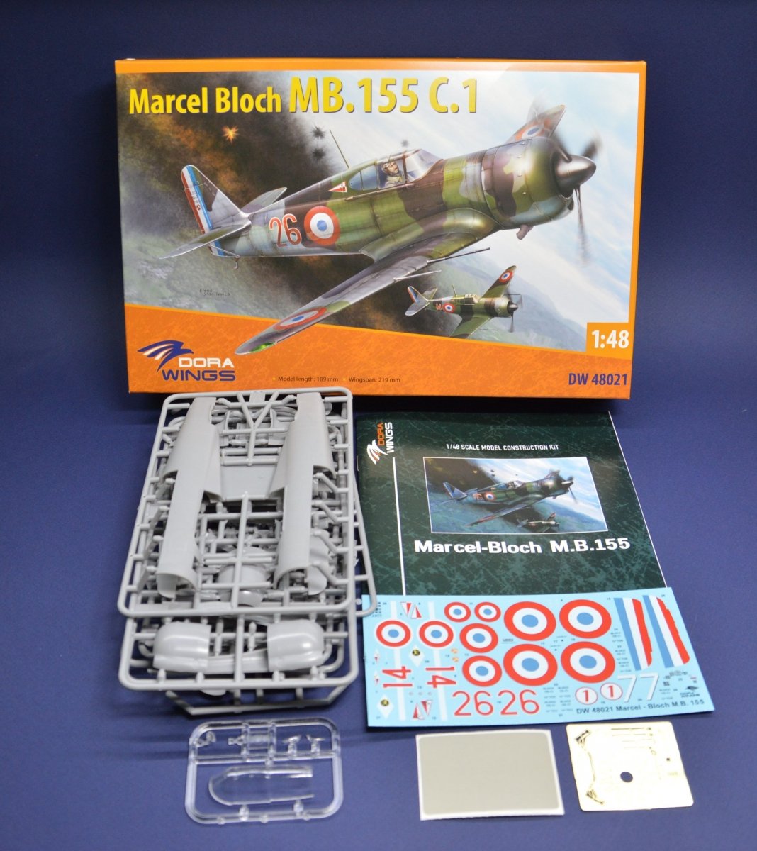 Dora Wings 48021 Marcel-Bloch MB.155C 1/48 – imagen 3