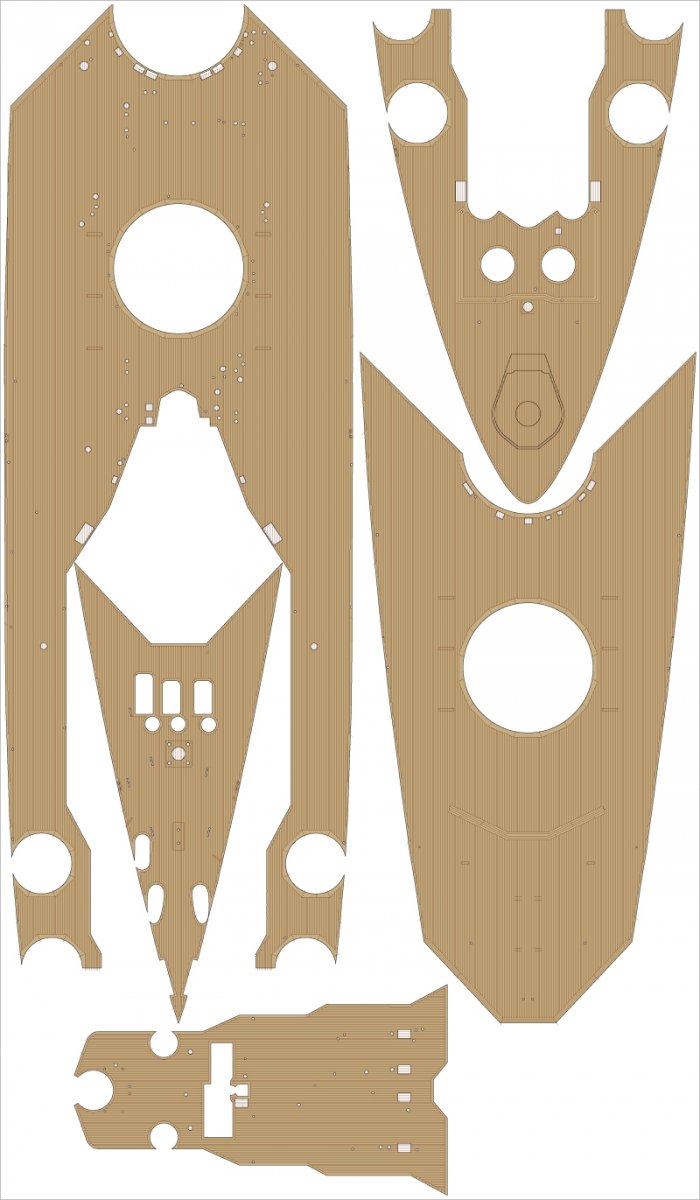 Pontos 23007F1 HMS RODNEY 1942 Kit de détails au 1/200 – image 4