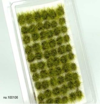 Bear's Scale Modeling 100106 TOUFFES D'HERBE AUTO-ADHÉSIVES (120 PIÈCES)