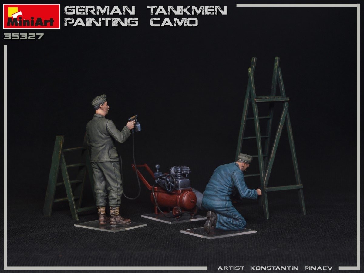 MiniArt 35327 PEINTURE DE CAMOUFLAGE DE CHARSSONNIER ALLEMANDS 1/35 – immagine 2