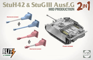 Takom 8017 StuH 42 StuG III Ausf. G Mid Production 2 en 1 1/35 – image 3